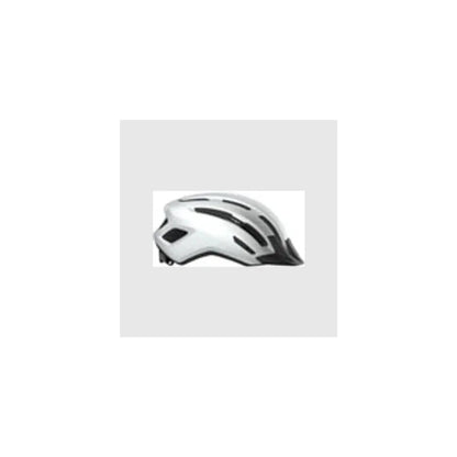MET Helmets MET Downtown MIPS Helmet - White, Glossy (Bicycle Helmets) – detail angle