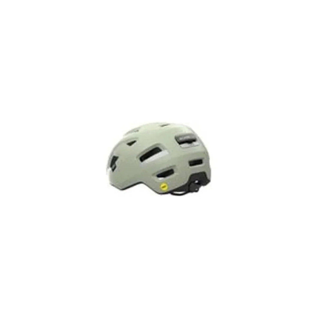 MET Helmets MET E-Mob MIPS Helmet - Moss Gray/Matte (Bicycle Helmets) – detail angle