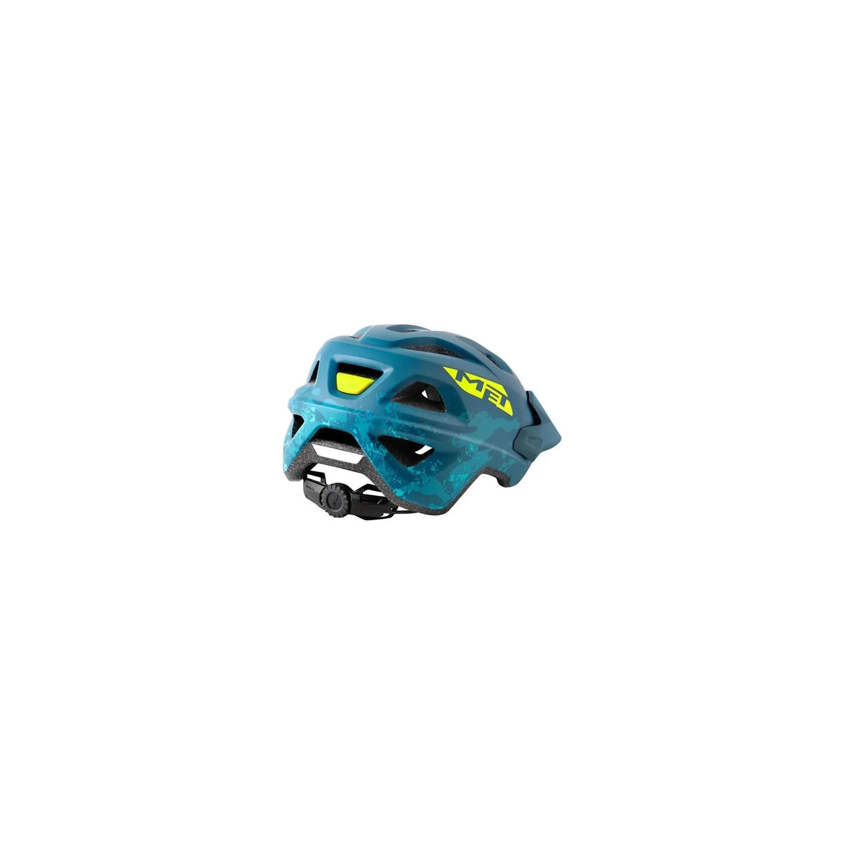 MET Helmets MET Eldar MIPS Kids Helmet - Petrol Blue Camo, Matte, Youth (Bicycle Helmets) – showcase image