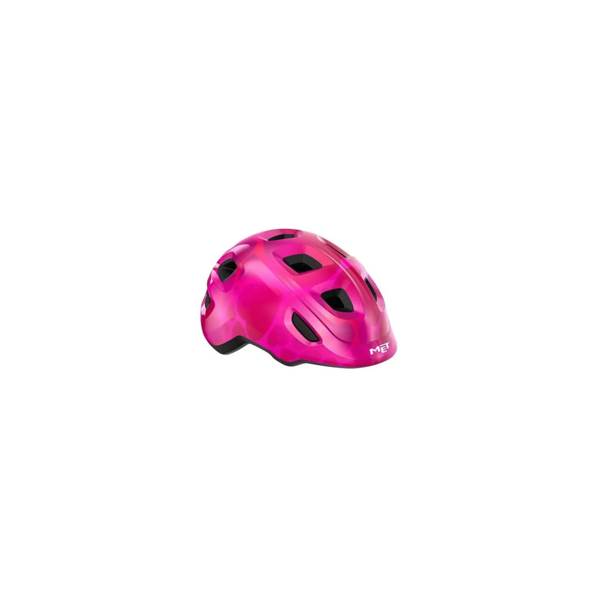 MET Helmets Hooray MIPS Child Helmet - Pink Hearts (Bicycle Helmets) – studio product photo