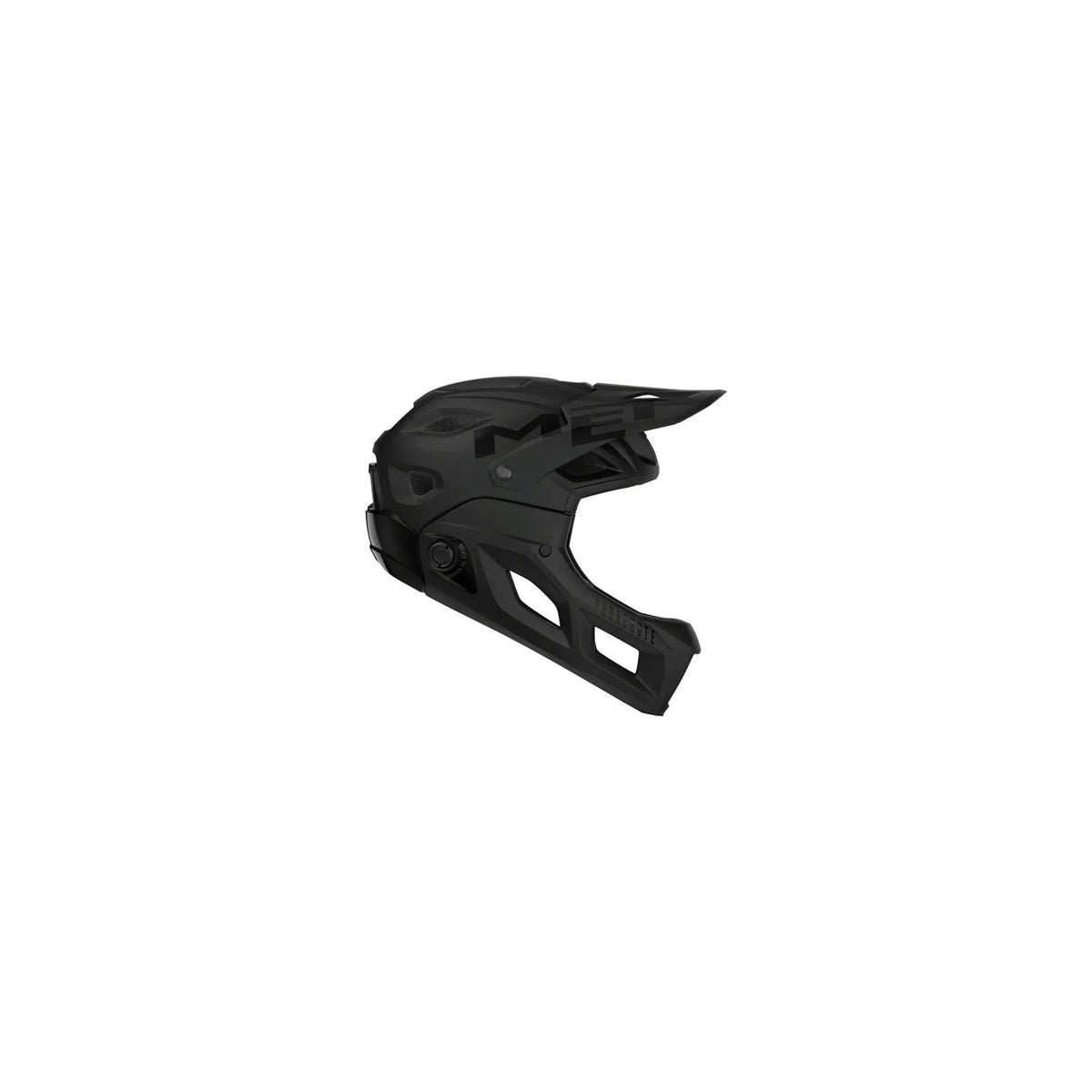 MET Helmets MET Parachute MCR MIPS Helmet - Black, Matte/Glossy (Bicycle Helmets) – front profile