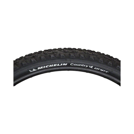 Michelin Country Grip'R Tire - 27.5 x 2.1, Clincher, Wire, Black (Bicycle Tires) – detail angle
