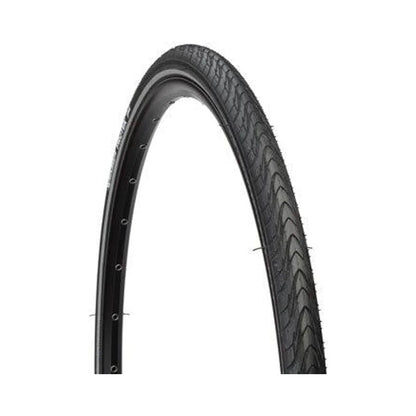 Michelin Protek Tire - 27 x 1-1/4, Clincher, Wire, Black, Ebike (Bicycle Tires) – front profile
