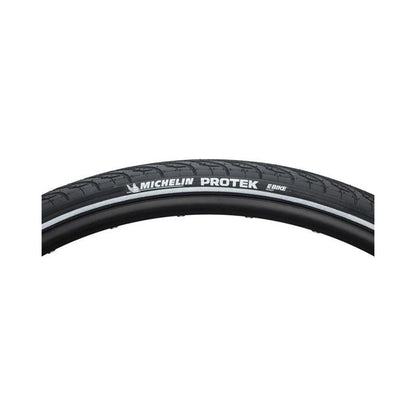 Michelin Protek Tire - 27 x 1-1/4, Clincher, Wire, Black, Ebike (Bicycle Tires) – detail angle