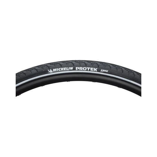Michelin Protek Tire - 27 x 1-1/4, Clincher, Wire, Black, Ebike (Bicycle Tires) – detail angle