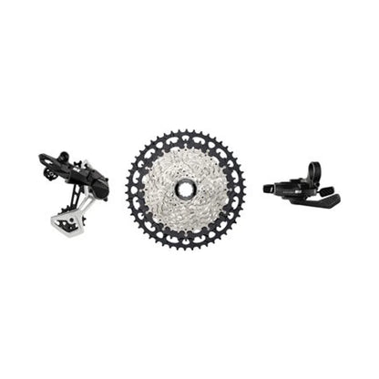 microSHIFT Advent MX 1x11-Speed Groupset - MX Trail Shifter, MX Pro Rear Derailleur, Aluminum Cage, Clutch, 11-50t Cassette, For XD Driver – microSHIFT Advent MX 1x11-Speed Groupset - MX Trail Shifter, MX Pro Rear Derailleur, Aluminum Cage, Clutch, 11-50t Cassette
