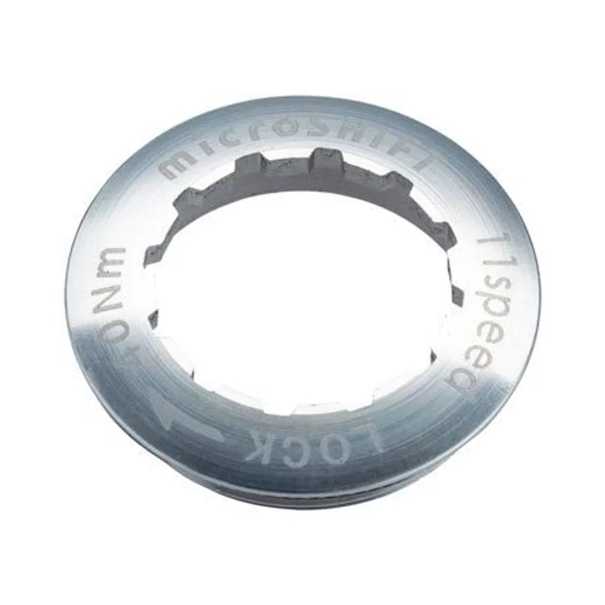 microSHIFT Cassette Lockring For 11-Speed Cassettes (Bicycle Cassettes & Freewheels) – studio photo