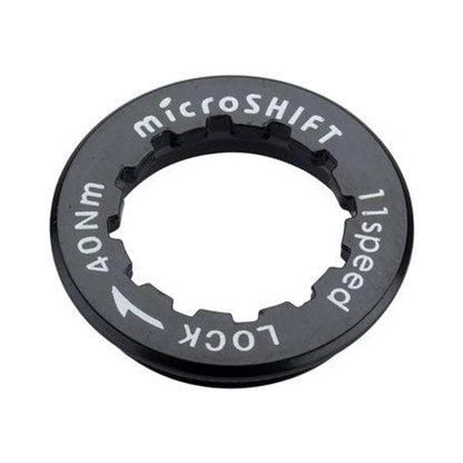 microSHIFT Cassette Lockring For 8, 9, and 10-speed Cassettes (Bicycle Cassettes & Freewheels) – detail angle