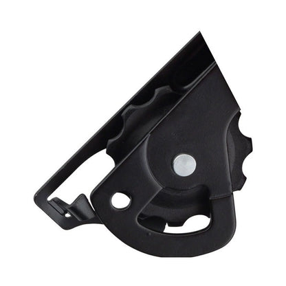 microSHIFT M21 Rear Derailleur - 6,7 Speed, Long Cage, Black (Bicycle Derailleurs) – detail angle