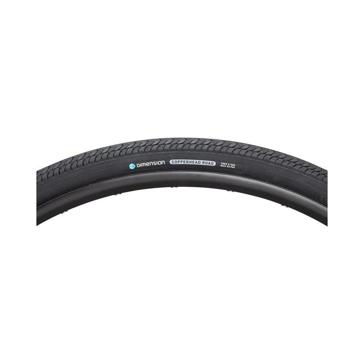 MSW Copperhead Road Tire - 700 x 40, Wirebead, Black (Bicycle Tires) – showcase image