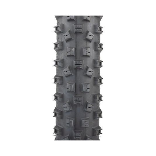MSW Utility Player Tire - 24 x 2.25, Black, Rigid Wire Bead, 33tpi (Bicycle Tires) – front profile