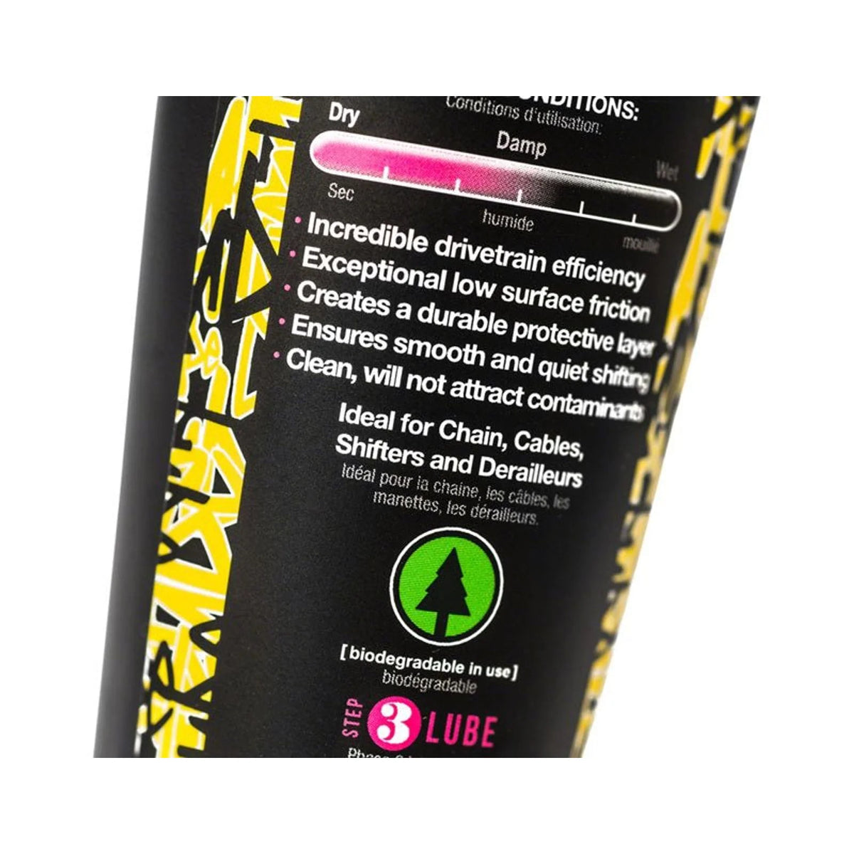 Muc-Off Bio Dry Bike Chain Lube - 120ml, Drip (Lubricants) – front profile