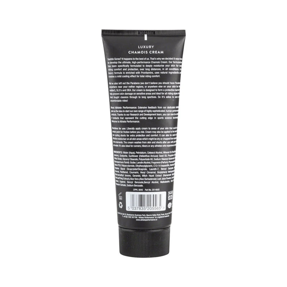 Muc-Off Luxury Chamois Cream - 250ml Tube (Anti Chafe) – close-up detail