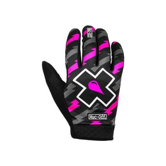 Muc-Off MTB Gloves - Bolt, Full-Finger (Bicycle Gloves) – close-up detail
