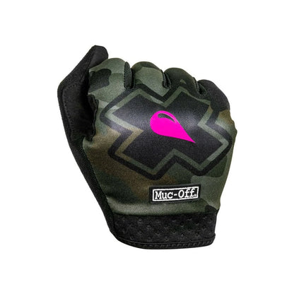 Muc-Off MTB Gloves - Camo, Full-Finger (Bicycle Gloves) – detail angle