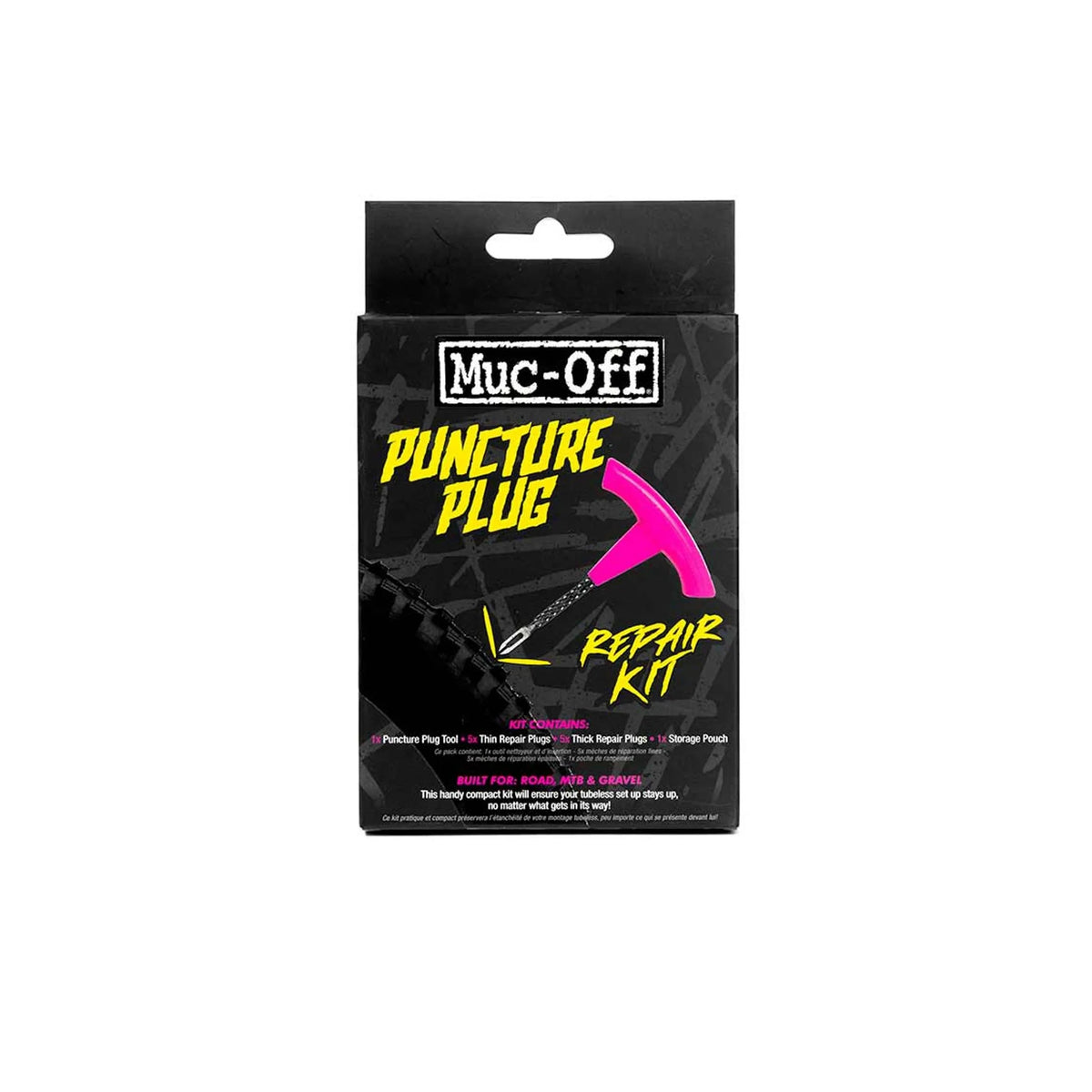 Muc-Off, Puncture Plug Repair Kit (Patch Kit) – front profile