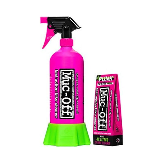 Muc-Off Punk Powder - Bottle Bundle (Degreaser / Cleaner) – studio product photo