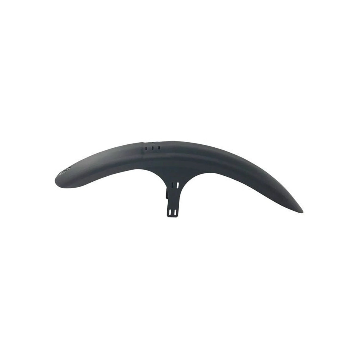 Muckynutz Mucky Nutz Mug Guard Fender: Long, Black (Bicycle Fenders) – front profile