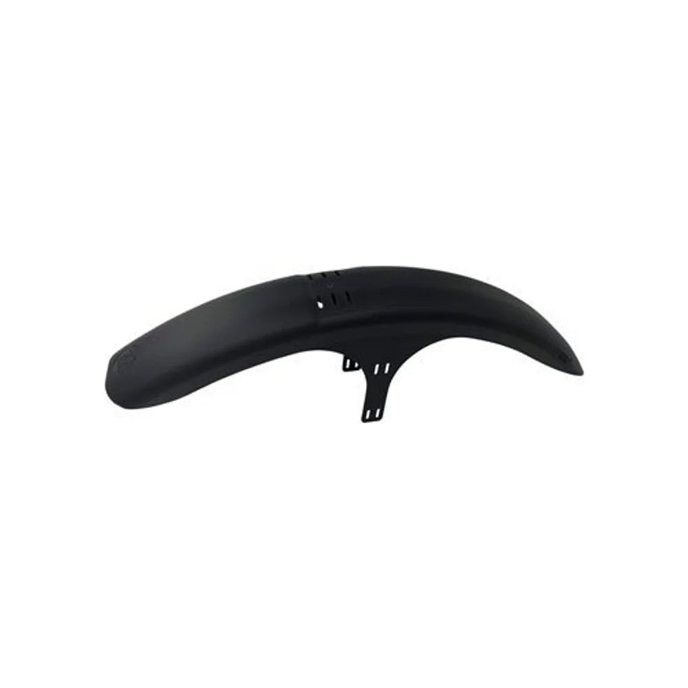 Muckynutz Mucky Nutz Mug Guard Fender: Long, Black (Bicycle Fenders) – product view