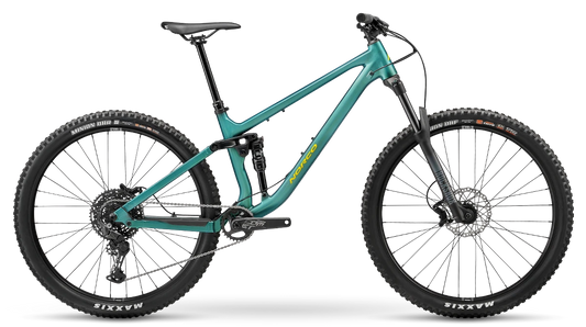 Norco Fluid FS A3 Dual Suspension Mountain Bike - 29er - Canadian Mint Green