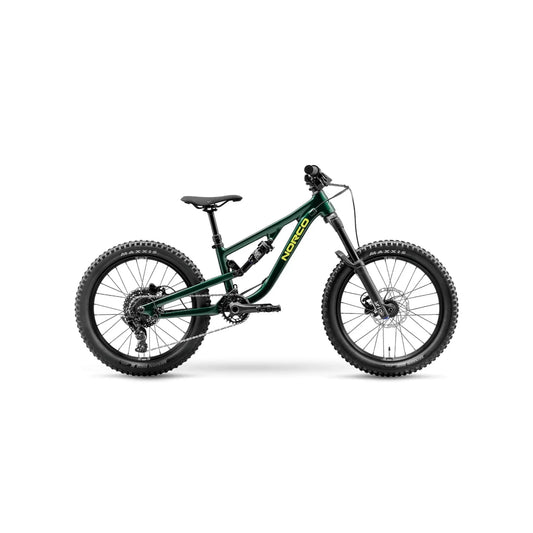 Norco Fluid FS Youth 20 Full Suspension Mountain Bike (20" Bicycle) – front profile