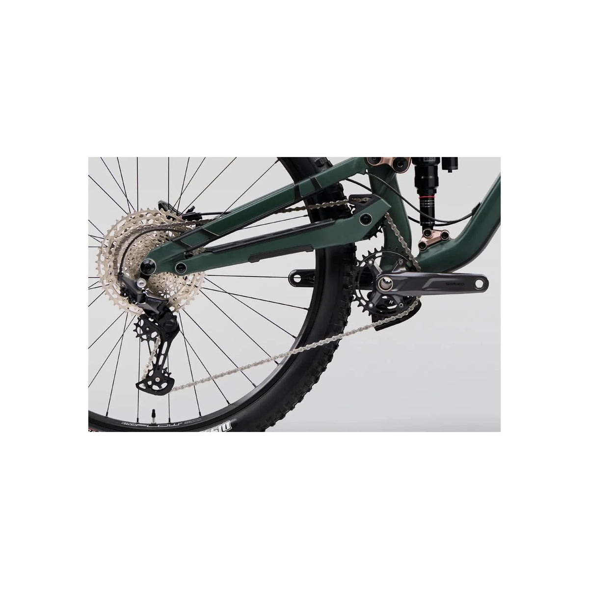 Norco Optic A2 – 29" Full Suspension Trail Mountain Bike (Dual Suspension Mountain Bike) – detail angle