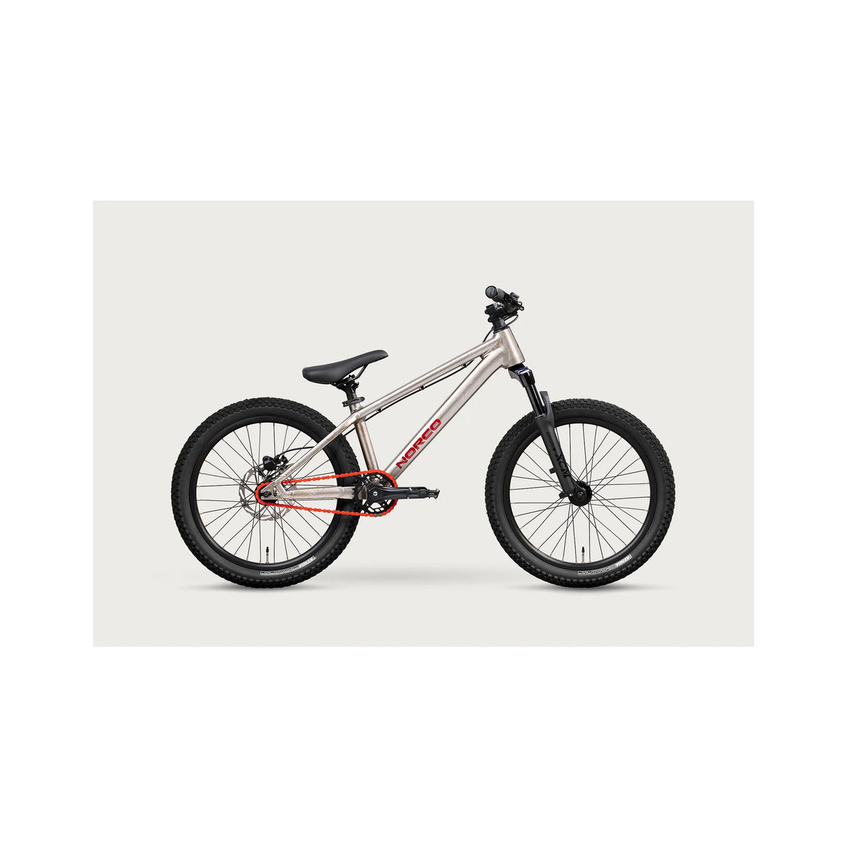 Norco Rampage Youth 20 Dirt Jump Bike (20" Bicycle) – front profile