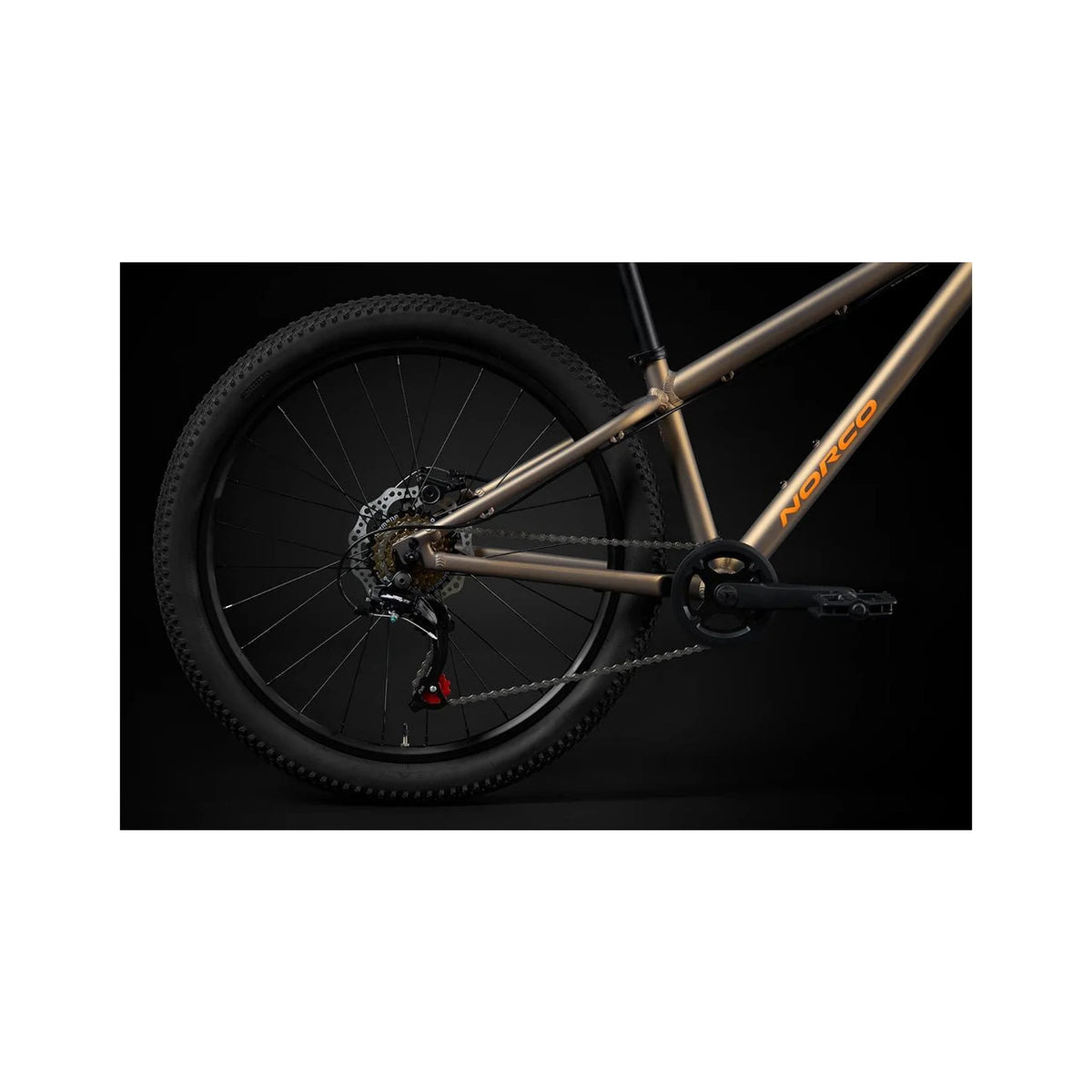 Norco Storm 24 Youth Hardtail Mountain Bike (24" Bicycle) – front profile (view 9 of 10)