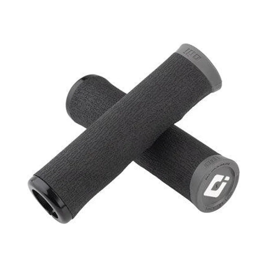 ODI Dread Lock Grips - Black, Lock-On (Bicycle Handlebar Grips) – close-up detail