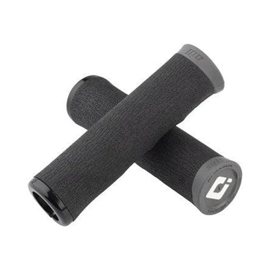 ODI Dread Lock Grips - Black, Lock-On (Bicycle Handlebar Grips) – close-up detail