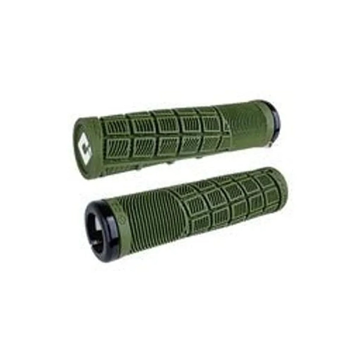ODI Lock-On MTB, Reflex Grip - Army Green/Black (Bicycle Handlebar Grips) – studio product photo