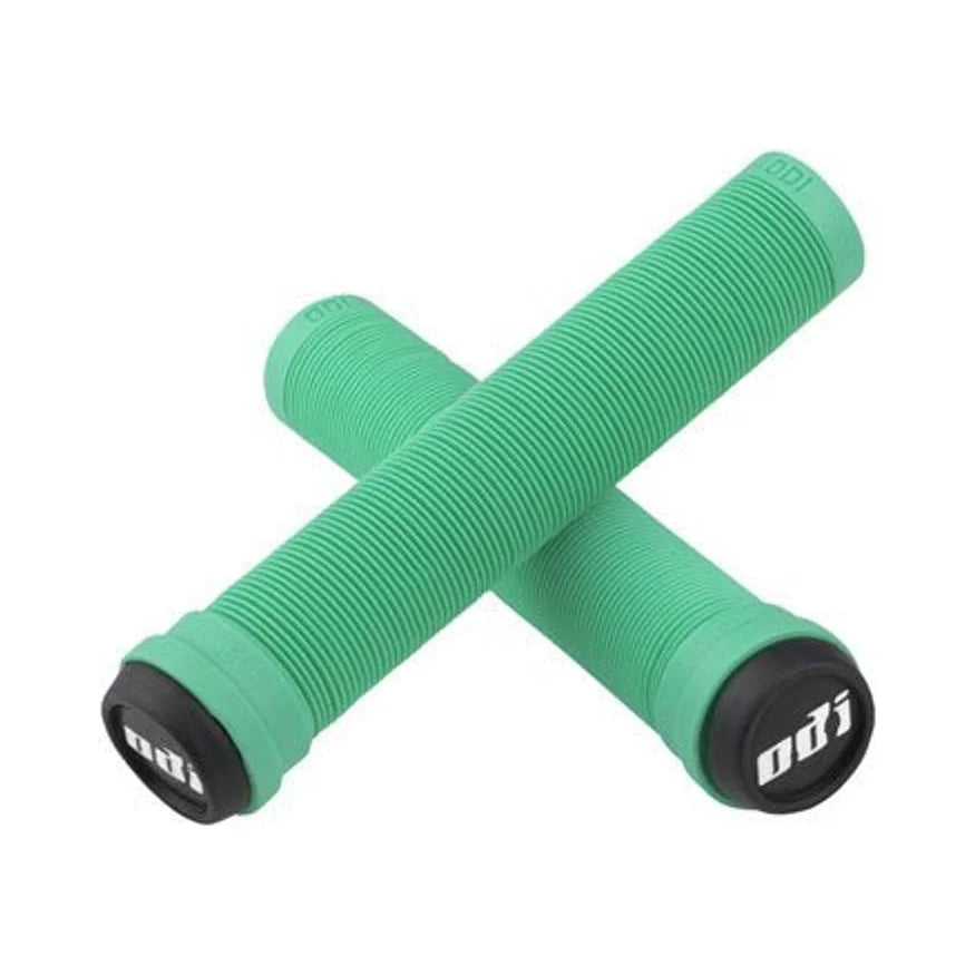 ODI Soft X-Longneck Grips - Mint, 160mm (Bicycle Handlebar Grips) – studio product photo