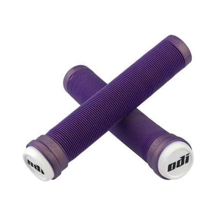 ODI Soft X-Longneck Grips - Purple, 160mm (Bicycle Handlebar Grips) – product view