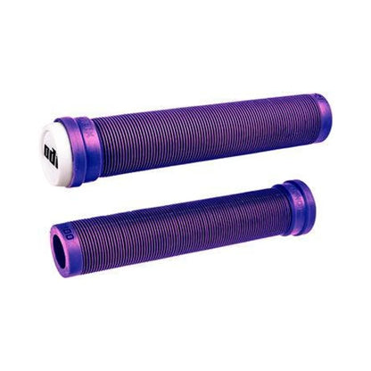 ODI Soft X-Longneck Grips - Purple, 160mm (Bicycle Handlebar Grips) – close-up detail