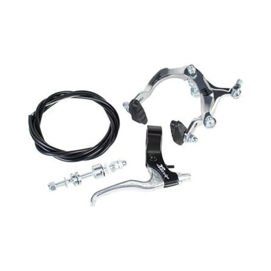 Odyssey 1999 Caliper Brake and Lever Set Silver (Bicycle Brake Sets) – studio product photo