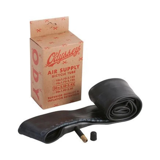 Odyssey Air Supply Tube - 20 x 2.1 - 2.45, Schrader Valve (Bicycle Tubes) – studio product photo