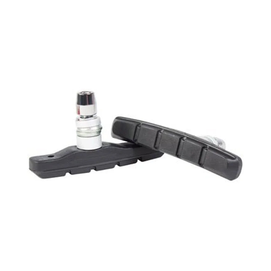 Odyssey A Brake Pads Black Threaded Post (Brake Shoe and Pad) – front profile
