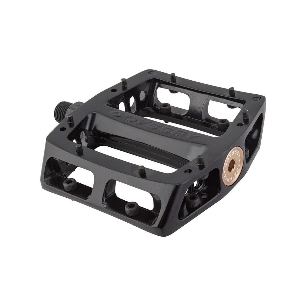 Odyssey Cielencki Trail Mix Platform Pedals (Bicycle Pedals) – studio product photo