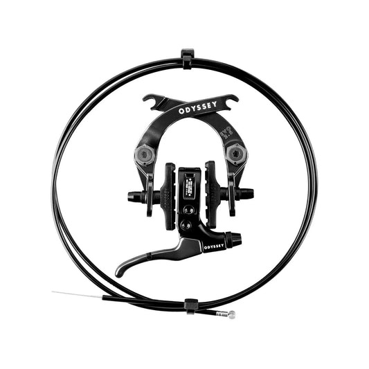 Odyssey EVO 2.5 U-Brake and Lever Kit - Black (Bicycle Brake Sets) – product view