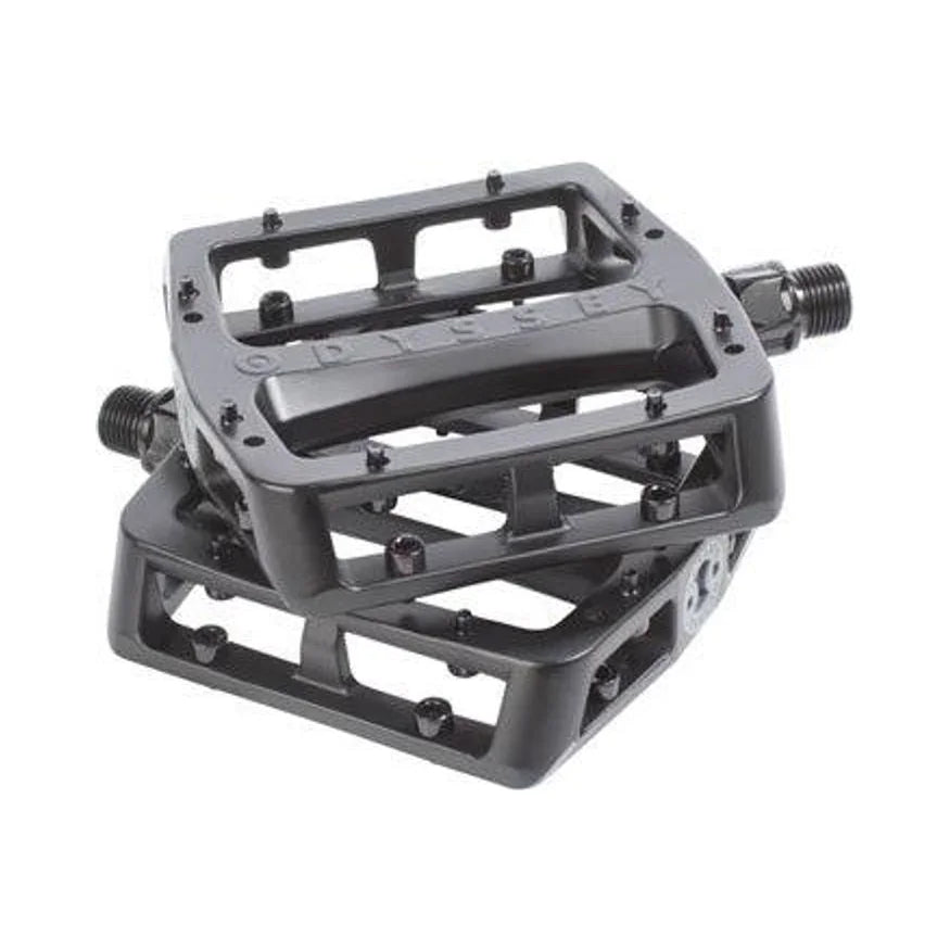 Odyssey Grandstand Alloy V2 Tom Dugan Platform Pedals (Bicycle Pedals) – front profile