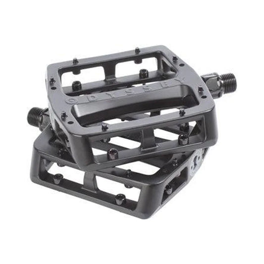 Odyssey Grandstand Alloy V2 Tom Dugan Platform Pedals (Bicycle Pedals) – front profile