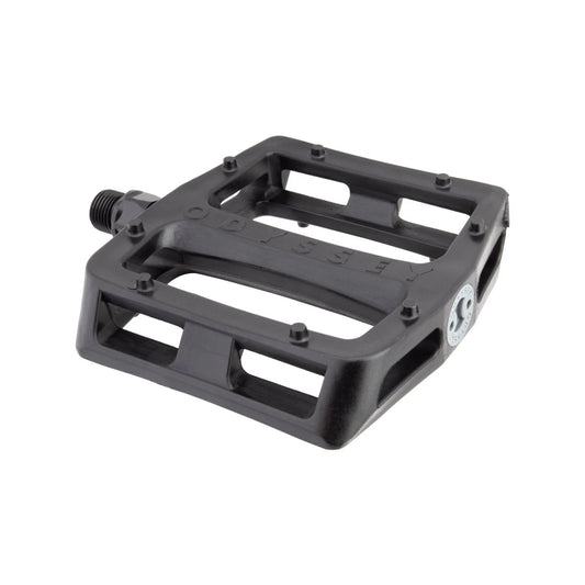 Odyssey Grandstand PC V2 Pedals - 9/16", Black (Bicycle Pedals) – studio product photo