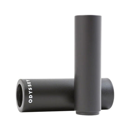 Odyssey Joystick PC Peg - 4.5", alloy core, plastic sleeve, individual, black (BMX Peg) – product view