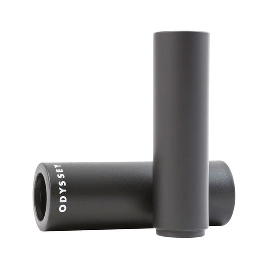 Odyssey Joystick PC Peg - 4.5", alloy core, plastic sleeve, individual, black (BMX Peg) – product view