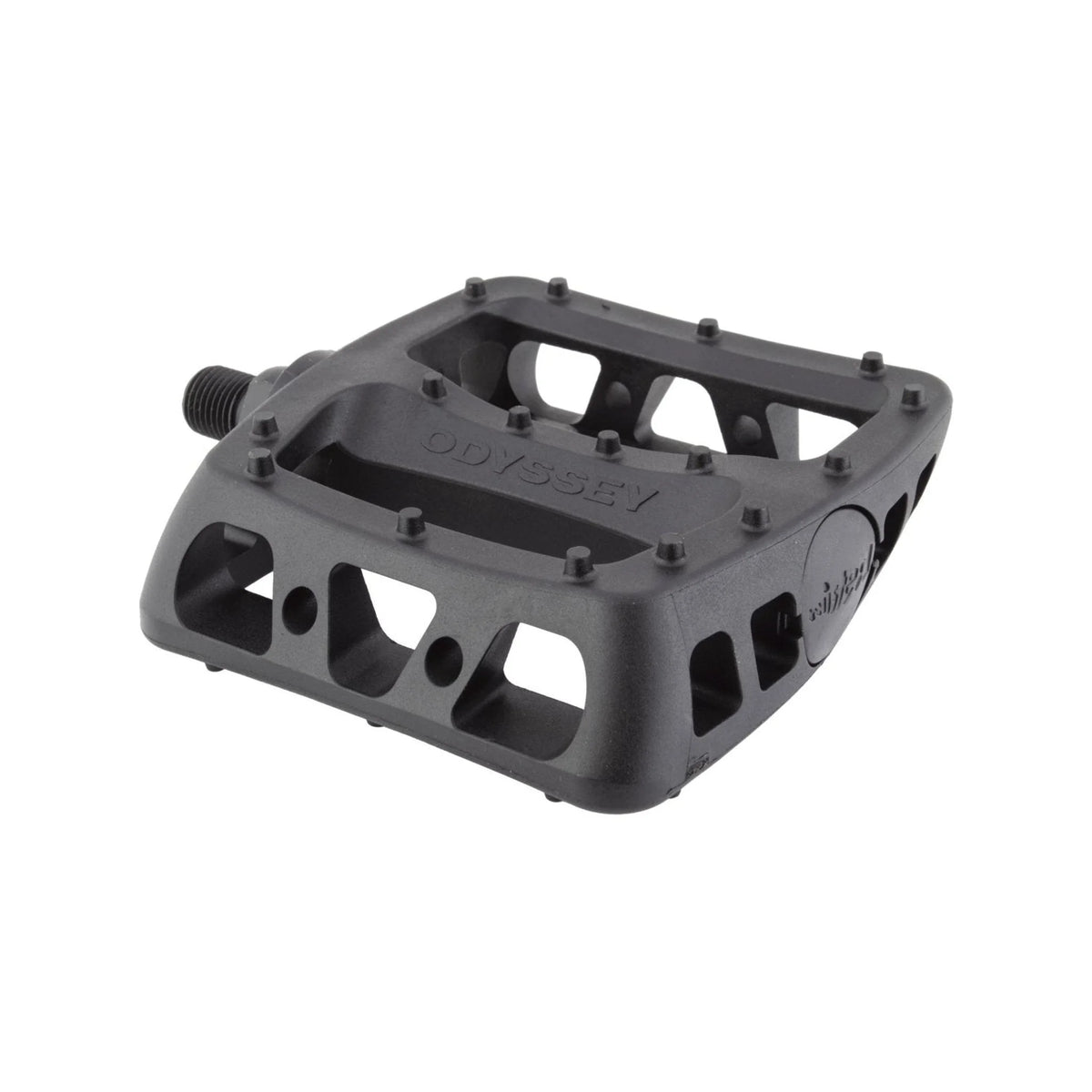 Odyssey Twisted PC Pedals - 1/2", Black (Bicycle Pedals) – studio product photo