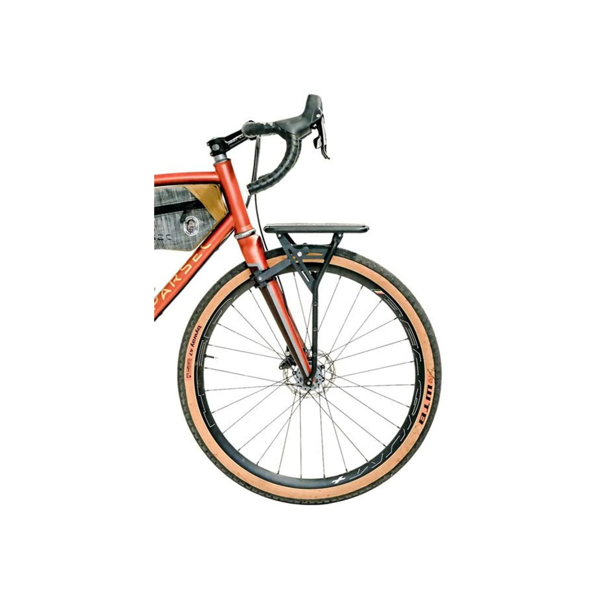 Old Man Mountain Elkhorn Rack - Front or Rear Mount, Tall, Black (Bicycle Front & Rear Racks) – studio photo