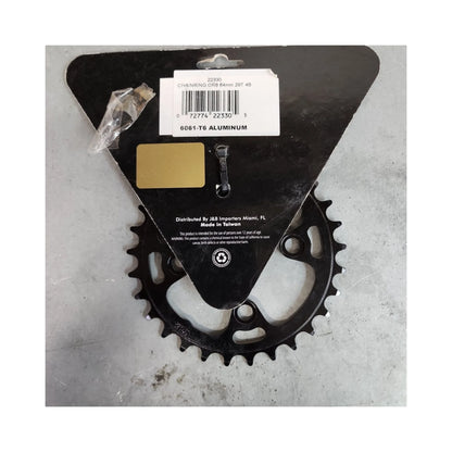 Origin 8 Alloy Chainring - 64mm 29T 4B BK/SL f/20182 2x9 INNER (Bicycle Chainrings) – front profile