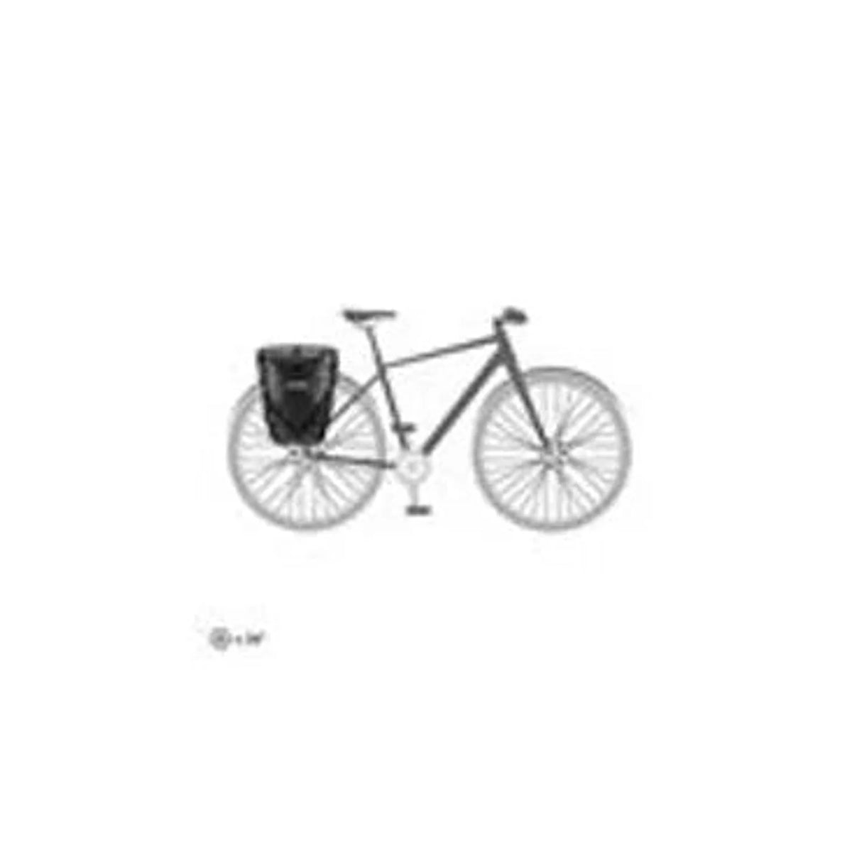 Ortlieb Back Roller Pannier - 40L, Pair, Black (Bicycle Bags & Panniers) – close-up detail