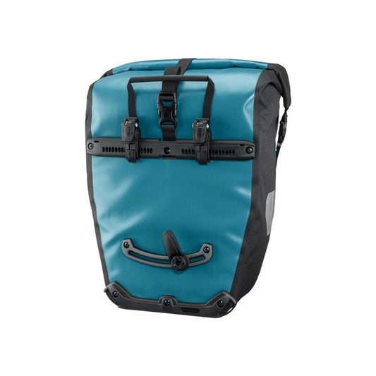 Ortlieb Back Roller Pannier - 40L, Pair, Petrol/Black (Bicycle Bags & Panniers) – detail angle