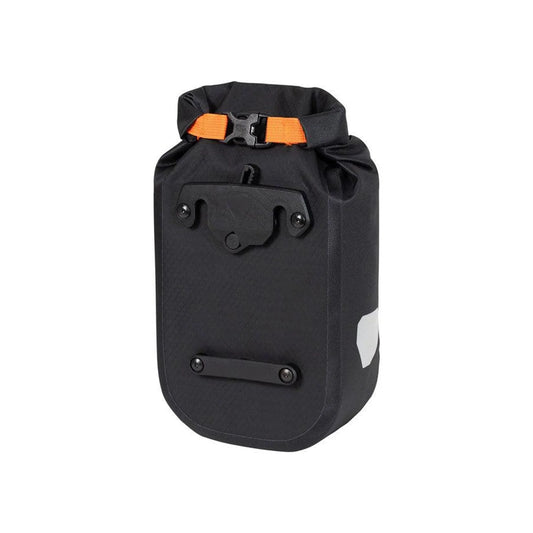 Ortlieb Fork Pack with Bracket - 3.2L, Roll-Top, Black (Bicycle Bags & Panniers) – showcase image